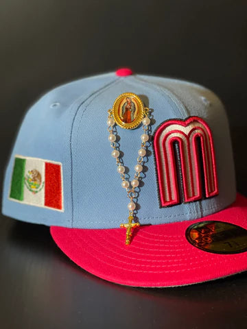Virgin Mary Rosary Pin
