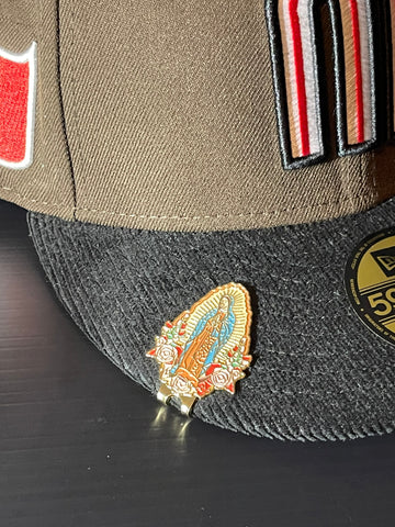 Virgin Mary Hat Clip