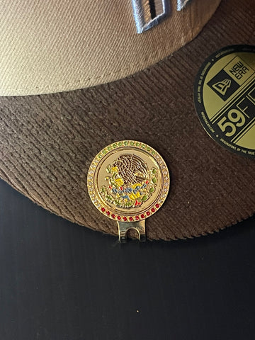 Mexican Eagle Seal Hat Clip