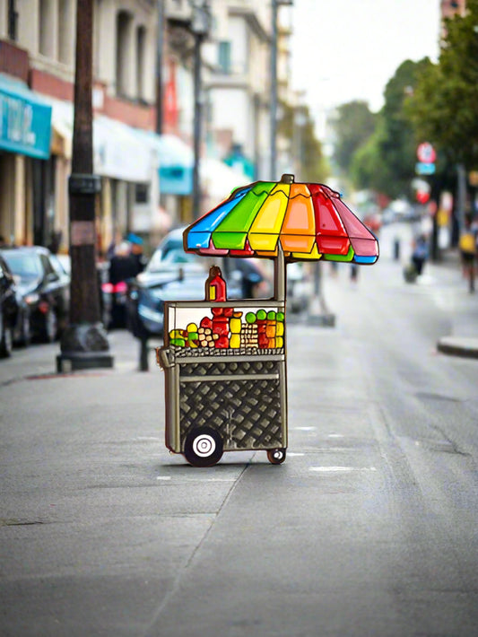 Fruit Vendor Pin